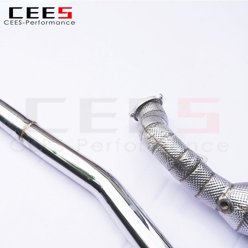 CEES Downpipe for PORSCHE Macan 2.0T 2014+ Stainless Steel Pipe Car Exhaust System High Performance Catalytic Converters