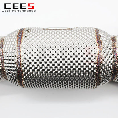 CEES Catalytic Converters For AUDI S6 S7 RS6 RS7 C7 4G 4.0 TFSI QUATTRO 420PS 450PS 560PS 12-17 Car Maker Exhaust Downpipe