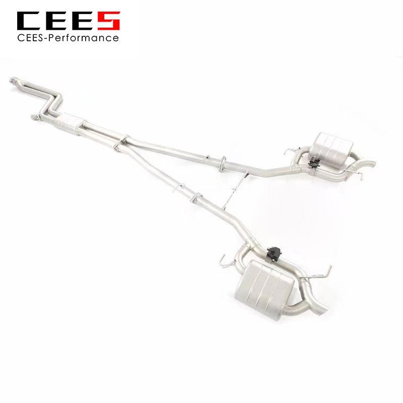 CEES Catback Exhaust for BMW TH7 730/740 3.0L/3.0T F02 2009-2015 High Performance Valve Muffler Exhaust System Automobile Parts