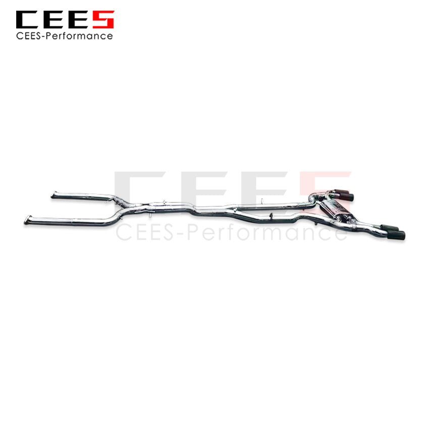 CEES Exhaust System For BMW X3M X4M F97 F98 3.0T Valve Muffler Catback Escape Tubo Escape Coche Terminale Scarico Auto