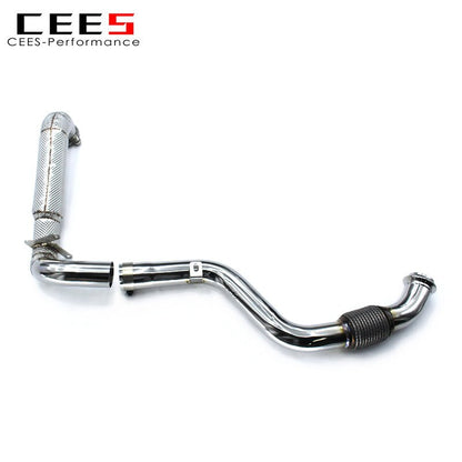 Downpipe For Mercedes-Benz CLA250 2.0T 2014-2021 Exhaust Pipe Stainless Steel Catless downpipe High Performance Exhaust Downpipe