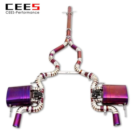 CEES Catback Exhaust For Land rover Range rover sport L6 3.0T 2019-2023 Titanium alloy Exhaust System