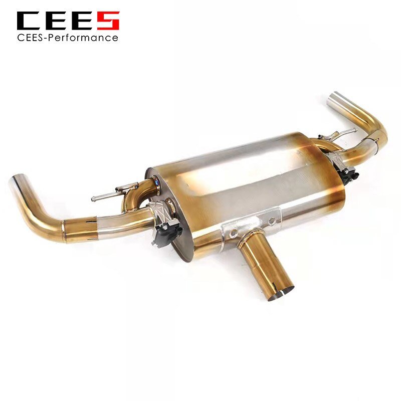 CEES Catback Exhaust for Mercedes-Benz A35 2.0T 2020- Exhaust Pipe Titanium Alloy High Performance Exhaust Valve Control Muffler