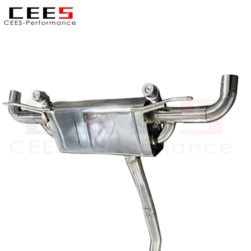 CEES for Mercedes Benz W177 A45 AMG A45S SS304 High Flow Performance Valved Mufflers Catback Exhaust System Assembly Car Tuning