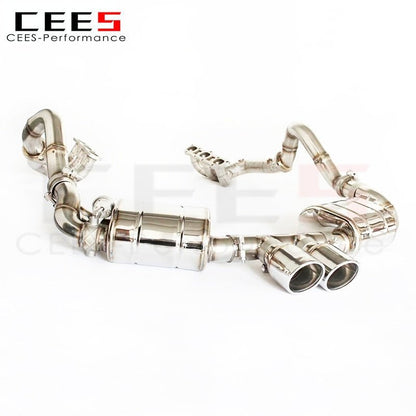 Catback exhaust For PORSCHE BOXSTER (987) 2.7 2.9 3.4 2004- Exhaust valve control Stainless Steel Exhaust manifold Downpipe