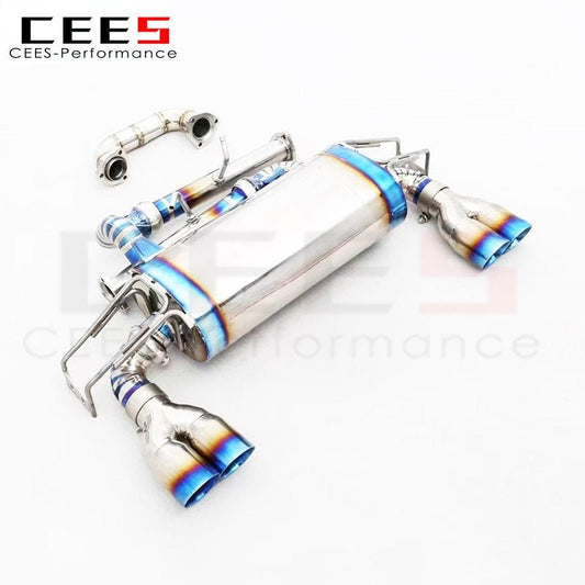 CEES Catback Exhaust Downpipe for Ferrari 308 GTSi 3.0L 1981-1982 Titanium Alloy High Performance Tuning Exhaust Pipe