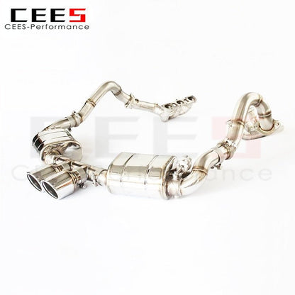 Catback exhaust For PORSCHE BOXSTER (987) 2.7 2.9 3.4 2004- Exhaust valve control Stainless Steel Exhaust manifold Downpipe