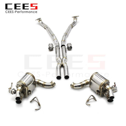 CEES Catback Exhaust for Ferrari CaliforniaT 3.9T 2015-2018 Racing Car Exhaust System Stainless Steel SUS304 Escape Exhaust Pipe