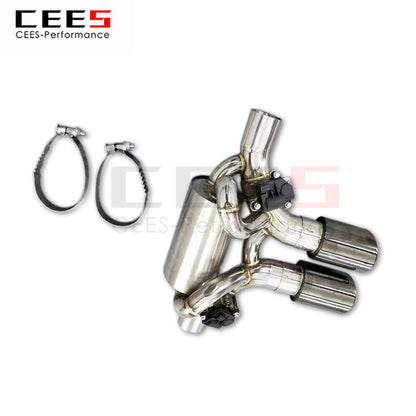 Exhaust System For Porsche 911 992 3.0T 2019-2023 Stainless Steel Catback Valve Muffler Auto Modification Terminale Scarico Auto