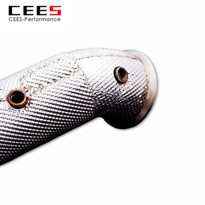 CEES Exhaust Downpipe For BMW 840 B58 3.0T 2014-2022 Exhaust System High Performance Stainless Steel Catless downpipe