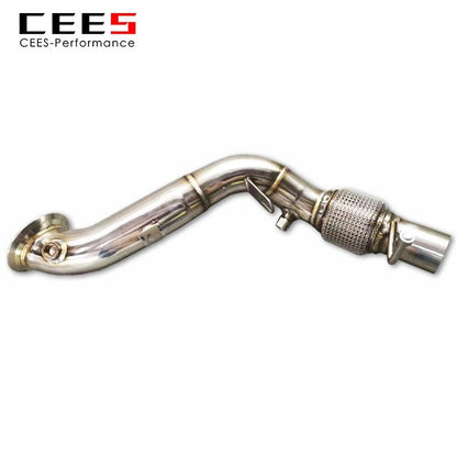 CEES Downpipe for BMW 316 N13 1.6T 2012-2015 Catless Performance Downpipe Exhaust Downpipe Exhaust Pipe