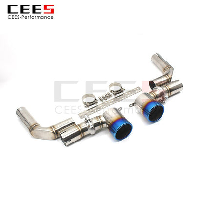 CEES Exhaust System For Maserati MC Stainless Steel Performance Valve Muffler Catback Escape Tubo Escape Coche Car Accessories