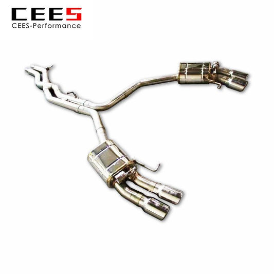 CEES Catback Exhaust For Audi SQ5 3.0T 2014-2019 Exhaust valve control Exhaust Pipe