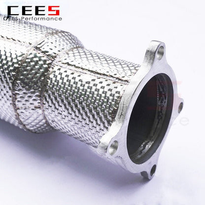 CEES Downpipe for PORSCHE Macan 2.0T 2014+ Stainless Steel Pipe Car Exhaust System High Performance Catalytic Converters