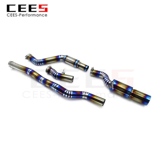 CEES Catback Exhaust for Toyota Supra A90 3.0T 2020-2023 Performance Titanium Alloy Exhaust Pipe Muffler Car Exhaust System