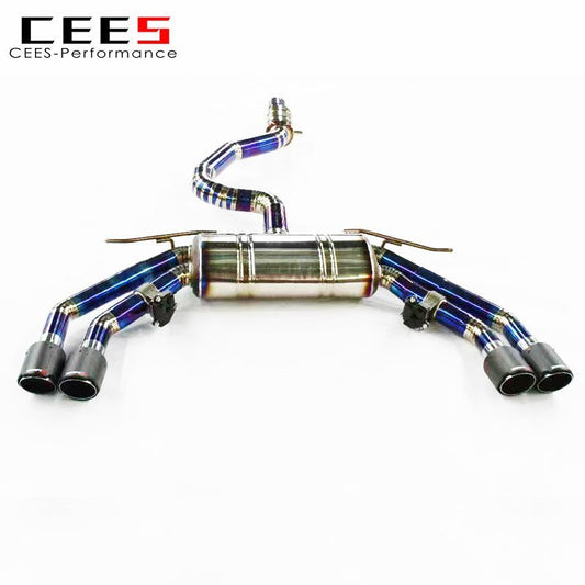 CEES Catback Exhaust For VW golf R/R20 2.0T 2015-2019Titanium alloy Exhaust System