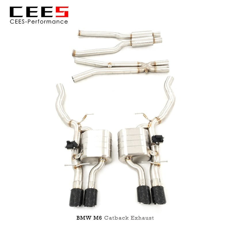 Catback Exhaust For BMW M6 E63/E64 5.0 2006-2010 Stainless Steel Exhaust Pipe Muffler Car Exhaust System