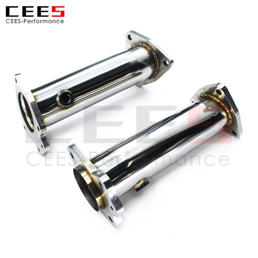 CEES Exhaust System For Corvette C8  Headers Without Catalyst No cat Downpipe Manifold  Stainless Steel Car Accessories