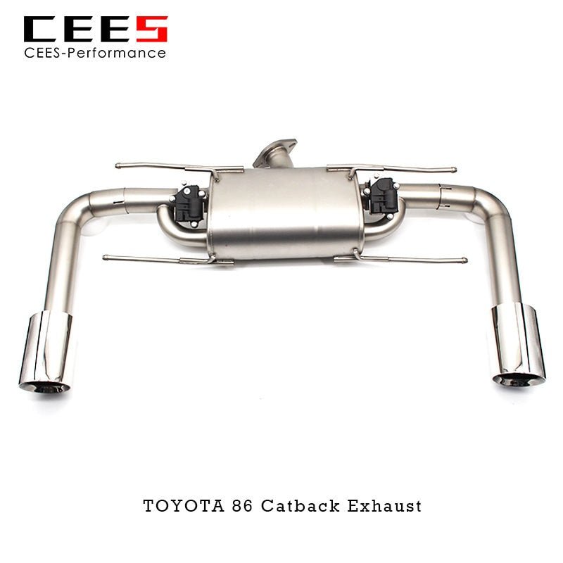 Catback Exhaust For Toyota FT86/GT86/86 2.0 2012-2019 High Performance Exhaust Pipe Valve Muffler Stainless Steel Exhaust System