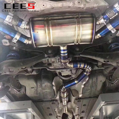 CEES Catback Exhaust For VW golf R/R20 2.0T 2015-2019Titanium alloy Exhaust System