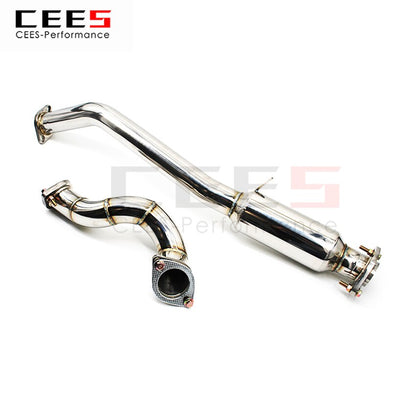 CEES Exhaust System For TOYOTA 86 Headers Without Catalyst No cat Downpipe Manifold Stainless Steel Car Accessories