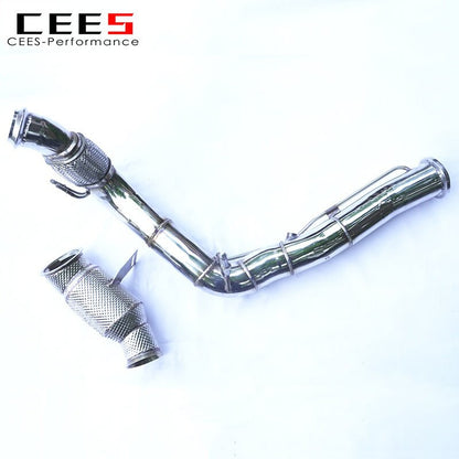 Downpipe For BENZ G350 2.0T 2020-2021High performance Stainless Steel Pipe Exhaust Downpipe Car Exhaust System