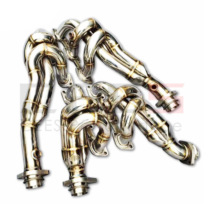 CEES Exhaust System For Ferrari 599 V12  6.0 Headers Stainless Steel Test Pipe No cat Downpipe Car Accessories