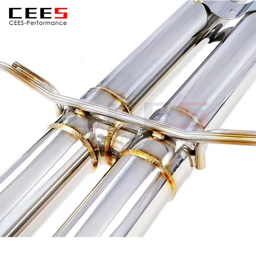 CEES Exhaust System For Land Rover Range Rover Sport 3.0T V6  2013-2019 Valve Muffler Catback Escape Tubo Escape Coche