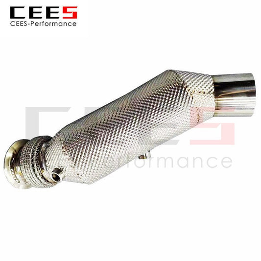 CEES Exhaust System For BMW 630 640 Downpipe Headers With Catalyst Catalytic Converter High Flow Catted Car Accessories