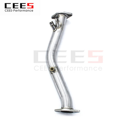 CEES Exhaust System For TANK 300 2.0T Mid Pipe Valve Muffler Catback Escape Tubo Escape Coche Terminale Scarico Auto