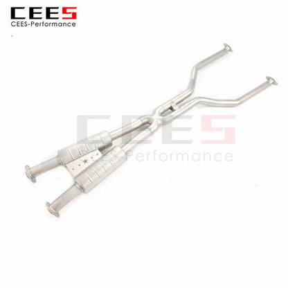 CEES Exhaust System For LEXUS LC500H 3.5L 2018-2023 Stainless Steel Valve Muffler Catback Escape Tubo Escape Coche Car Parts