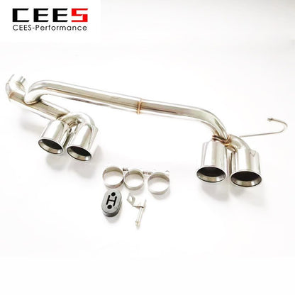 CEES Catback Exhaust for BMW 318/320/325/330 M3/MT/M-tech  Exhaust System Ponteira Escapamento Carro  Automobile Parts