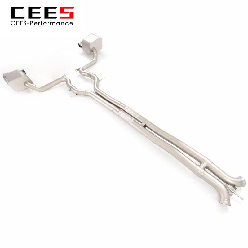 CEES Catback Exhaust for BENTLEY Flying Spur 4.0t 2015- High Performance Stainless Steel Exhaust Valve Control Exhaust Downpipe