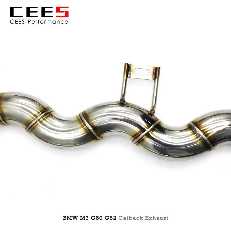 CEES Catback Exhaust For BMW M3/M4 G80/G82/G8X 3.0T 2020-2025 Stainless Steel Performance Exhaust valve control Muffler System