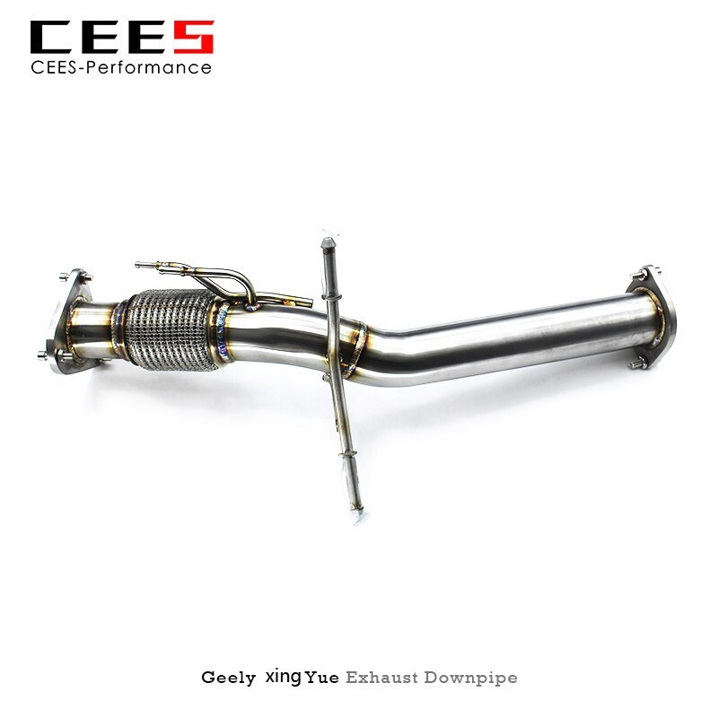 CEES  Exhaust Downpipe for  Geely XingYue 1.5T/2.0T 2019-2022  Catless downpipe without catalyst Stainless Steel Exhaust Pipe