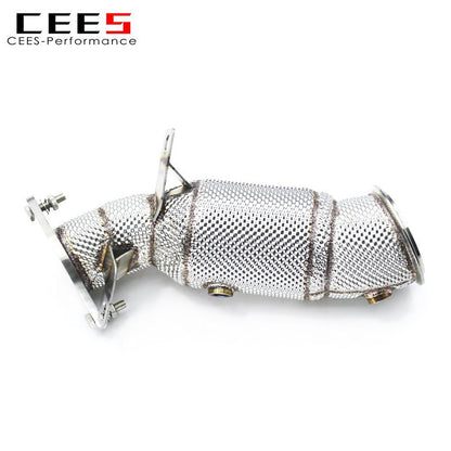 Exhaust Downpipe For Cadillac CT5 2019-2022 Racing Performance Car Exhaust Pipe Stainless Steel Downpipe without catalyst