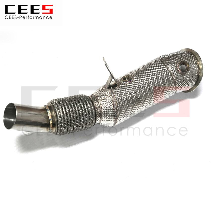 CEES Exhaust System For BMW 428i N20 Dwonpipe Headers Without Catalyst Nocat Manifold Stainless Steel Car Accessories