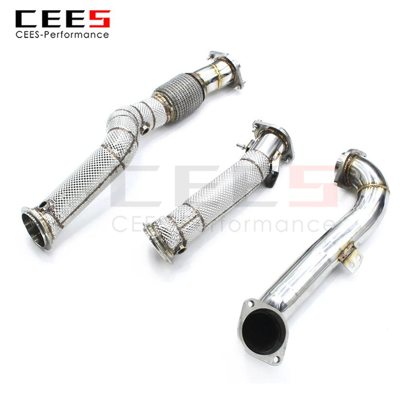 Exhaust System For BMW M3 M4 G82 G80 G83 G8X Headers Without Catalyst No cat Downpipe Manifold Stainless Steel Car Accessories