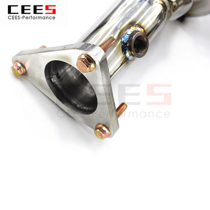 CEES Exhaust System For INFINITI G25 G37 2.5L 3.7L Headers Manifold Test Pipe No cat Downpipe Stainless Steel Car Accessories