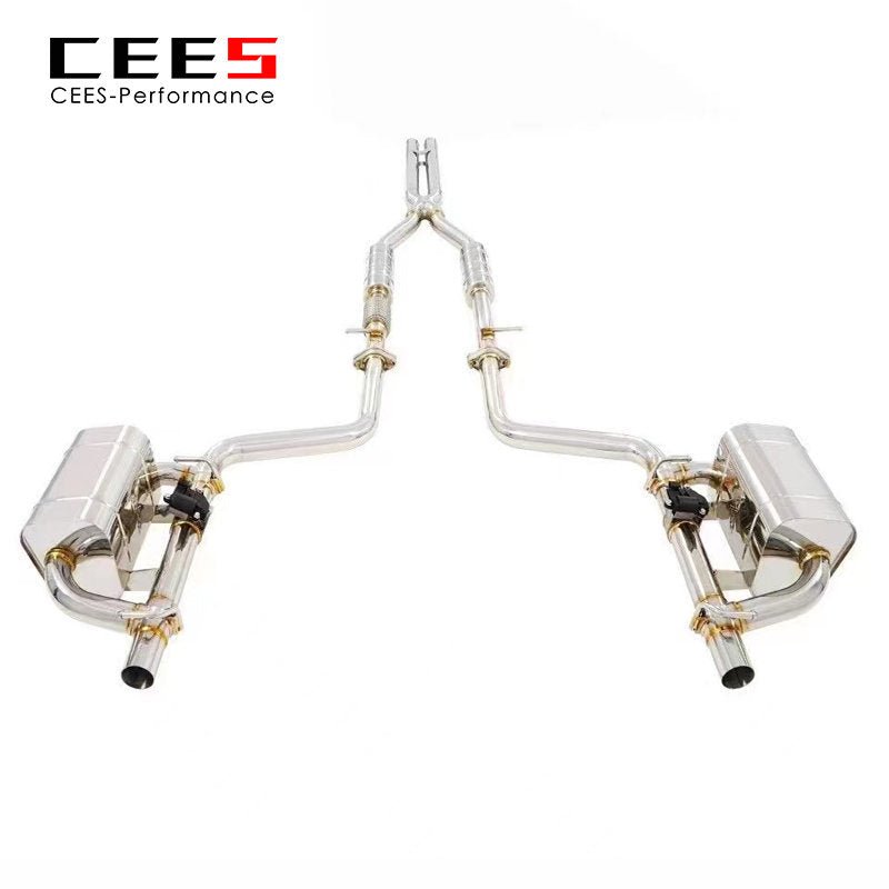 Catback Exhaust For Dodge Challenger 3.6L 2015-2023 Stainless Steel SUS304 Exhaust Pipe Muffler Car Exhaust System