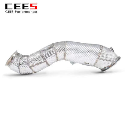 Downpipe For Mercedes-Benz E250 E300 2.0T W213 2015- Exhaust System Stainless Steel Exhaust Catless downpipe High Performance