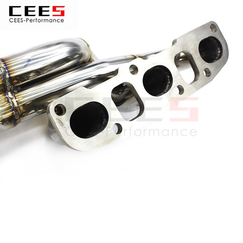 CEES Exhaust System For INFINITI G25 G37 2.5L 3.7L Headers Manifold Test Pipe No cat Downpipe Stainless Steel Car Accessories