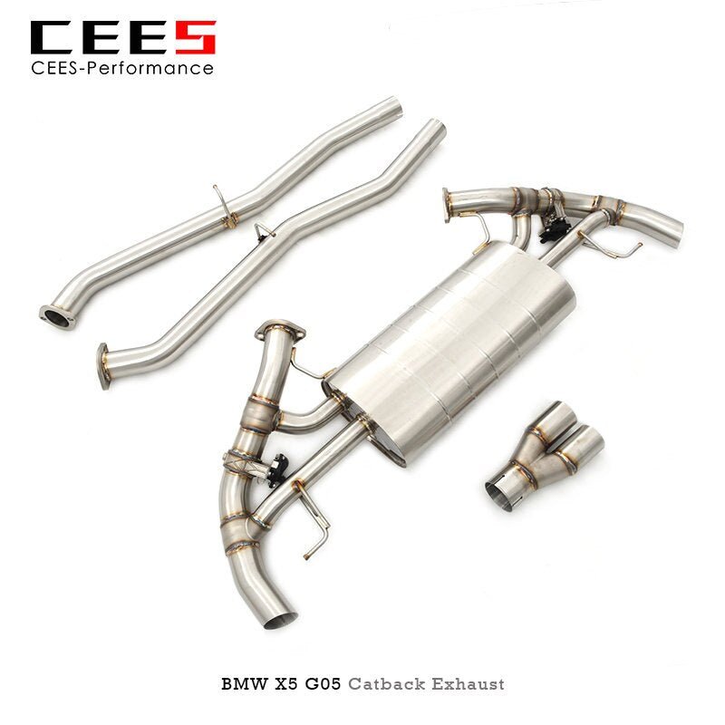 Catback Exhaust For BMW X5 3.0T G05 2017-2022 Exhaust Pipe Muffler Stainless Steel escape Car Exhaust System