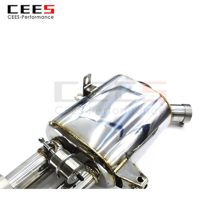 CEES Exhaust System For BMW M3 E92 4.0L Stainless Steel Valve Muffler Catback Escape Tubo Escape Coche Terminale Scarico Auto