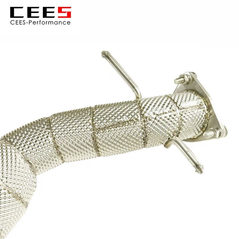 CEES Downpipe for Land Rover/Range Rover Evoque 2.0T 2011-2023 Stainless Steel Catless Downpipe Without Catalyst  Canister