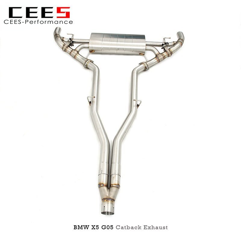 Catback Exhaust For BMW X5 3.0T G05 2017-2022 Exhaust Pipe Muffler Stainless Steel escape Car Exhaust System