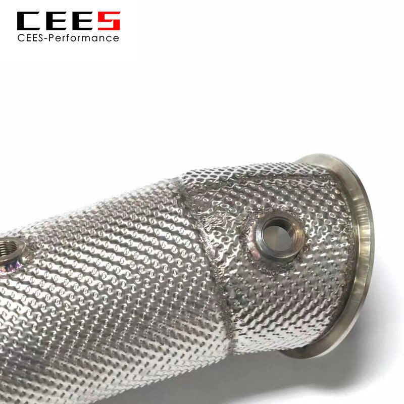 Downpipe For BMW 525/528/530 G30/G38 2.0T B48 2017-2022 Stainless Steel Exhaust Downpipe High Performance Catless downpipe