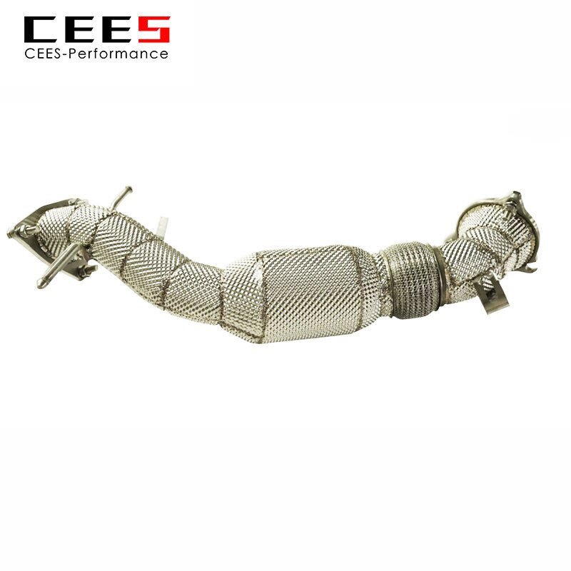 CEES Downpipe for Land Rover/Range Rover Evoque 2.0T 2011-2023 Stainless Steel Catless Downpipe Without Catalyst  Canister