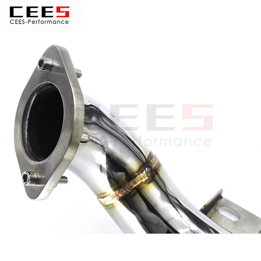 CEES Exhaust System For Porsche 718 Headers Without Catalyst No cat Downpipe Manifold Stainless Steel Car Accessories