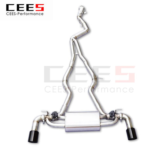 CEES Exhaust System For Toyota Supra A90 3.0t 2020-2023 Catback Stainless Steel Valve Muffler Catback Escape Tubo Escape Coche